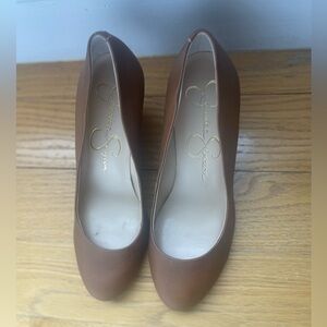 Jessica Simpson mule heels